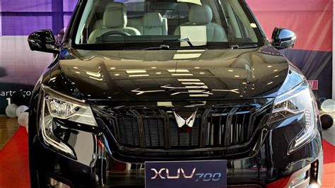 Mahindra XUV 700 Napoli Black Launching Program YouTube