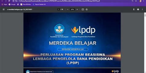 Panduan Daftar Beasiswa Lpdp Khusus Keluarga Prasejahtera