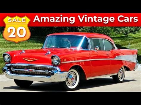 Vintage Dream Machines Discovering Premier Classic Vehicles For Sale By