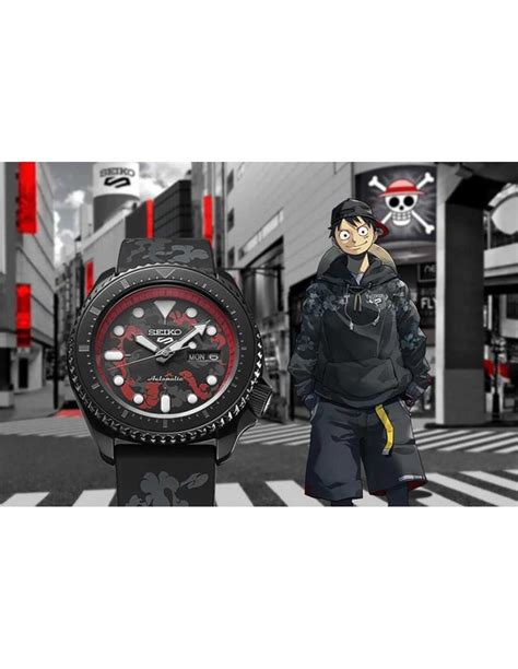 Reloj Seiko One Piece Edici N Limitada Luffy Srph K Joyer A B Couple