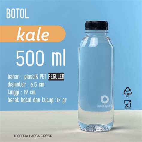 Botol Kale Ml Reguler Botol Plastik Ml Lazada Indonesia