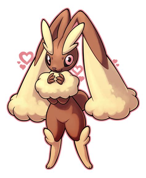 Lopunny By Whitekitestrings On Deviantart