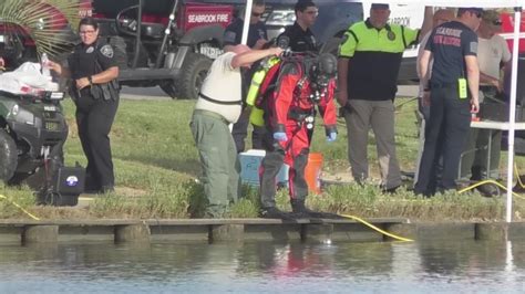 Raw Video Search Crews Look For Body Of Man Who Drowned While Fishing