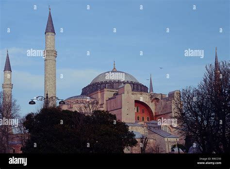 Istanbul Turkey January A View Of The Museum Complex Of