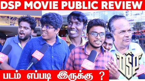 Dsp Public Movie Review Vijay Sethupathi Anukreethy Vas Ponram