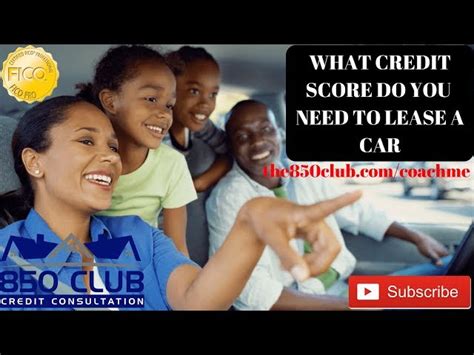 What Credit Score Do You Need To Lease A Car Commons Credit Portal Org