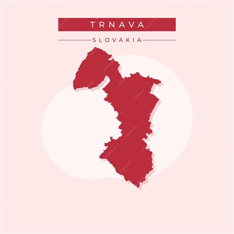 Premium Vector Vector Illustration Vector Of Trnava Map Slovakia