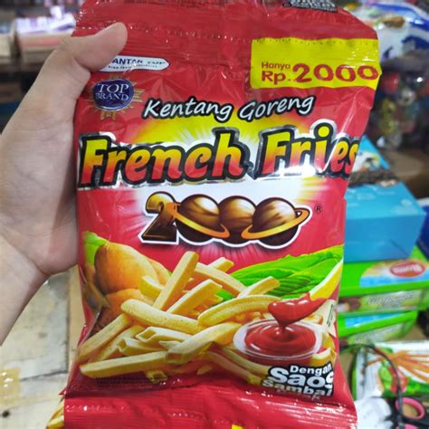 Jual French Fries 2000 16 Gram Renceng Isi 10 Pcs Shopee Indonesia