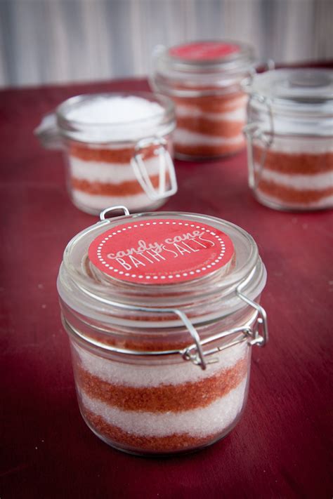 How To Make Candy Cane Bath Salts