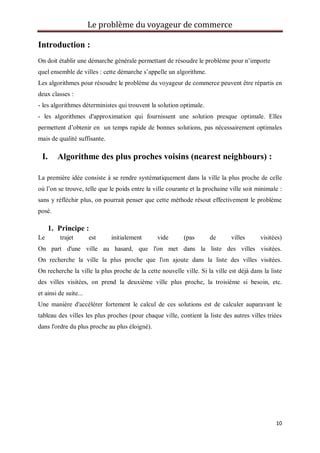 Le problème de voyageur de commerce algorithme génétique PDF