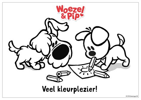 Woezel En Pip Kleurplaat Printen Hiw Agbc