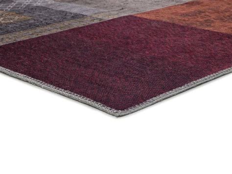 Tapis Pliable Patchwork Multicolore 140x200 Cm Alfombra Neila 1300