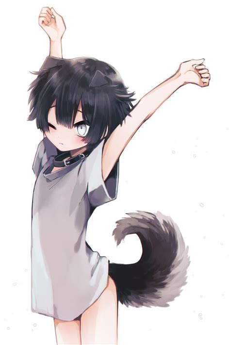 Pin By Mysterio On Cute Pictures Anime Cat Boy Neko Boy Anime Puppy