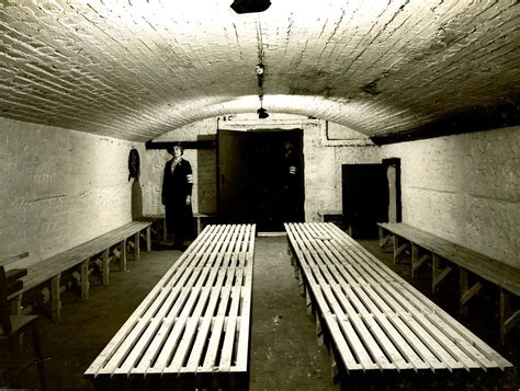 Interior View Of An Air Raid Shelter Beneath The Royal Pavilion