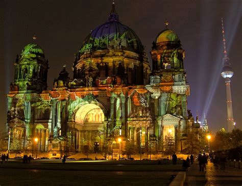 Berliner Dom Festival Of Lights Aufgenommen Vom Lus Flickr