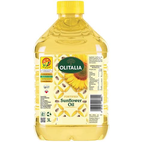 Olitalia Fortified Sunflower Oil 3 Ltr