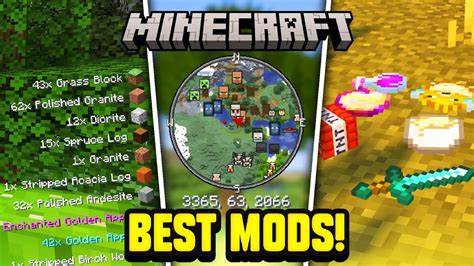 Of The Best Client Side Mods Enhance Your Experience Forge Youtube