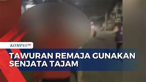 Remaja Di Bekasi Tawuran Gunakan Sajam 1 Orang Meninggal YouTube