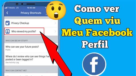 Como Ver Quem Viu Meu Perfil No Facebook Como Saber Quem