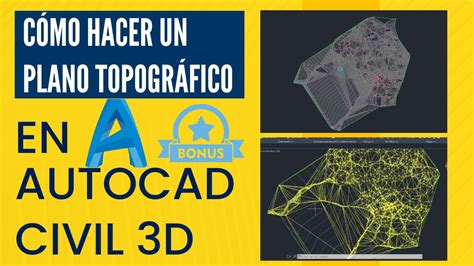 CreaciÓn De Curvas De Nivel En Autocad Civil 3d CreaciÓn De Perfiles Longitudinales Bonus 🎁