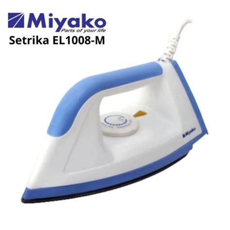 Jual Miyako Setrika Listrik Iron Electric El M Bl Biru