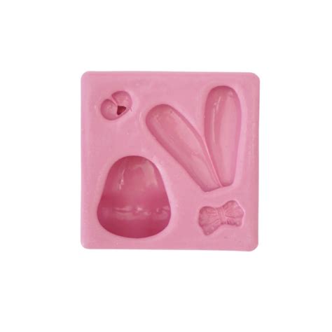 Molde De Silicone Coelho Orelhudo Shopee Brasil