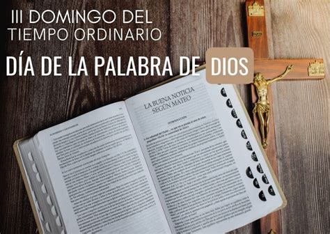 Subsidio Lit Rgico El Domingo De La Palabra De Dios Di Cesis Apartad