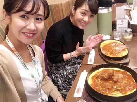 島津咲苗さんのインスタグラム写真 島津咲苗instagram 「バレンタインデーのランチは、メ〜テレアナウンサーがみんな大好きな「大須せろり」へ🤤竹田アナと野田アナと、3人で行きました