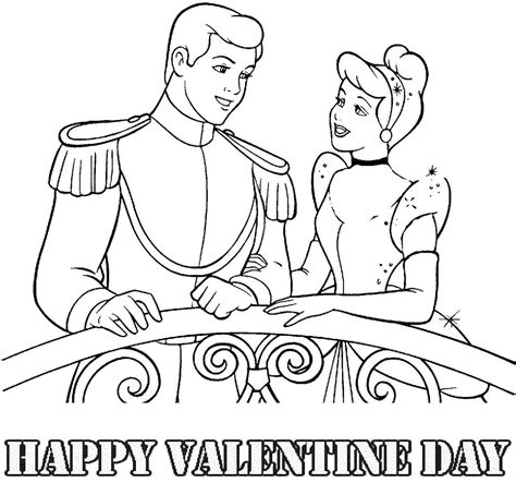 Frozen Valentine Coloring Pages