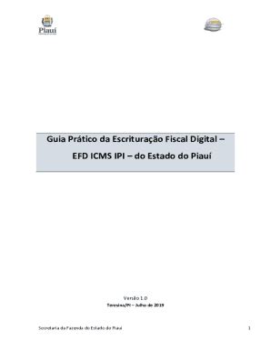 Preenchível Disponível portal sefaz pi gov Guia Prtico da Escriturao