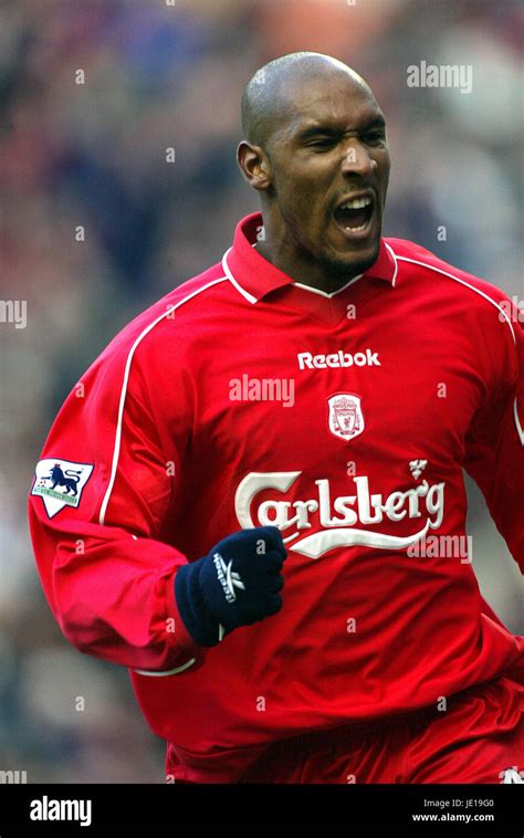 Nicolas Anelka Liverpool Fc Liverpool Anfield February Stock