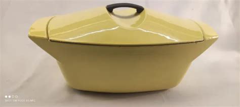 LE CREUSET COCOTTE marmite en fonte émaillée design RAYMOND LOEWY