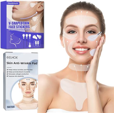 Face Lift Tape Pcs Autocollant Anti Rides Visage Invisible Instantan