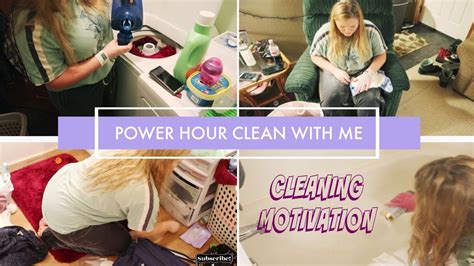 Power Hour Clean With Me Clean With Me 2019 Cleaning Motivation