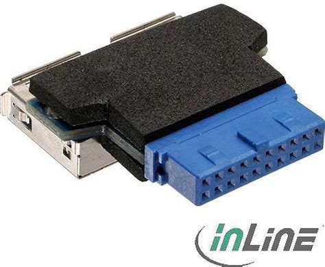 Inline Usb Adapter X Buchse A Auf Pfostenanschluss I Ab