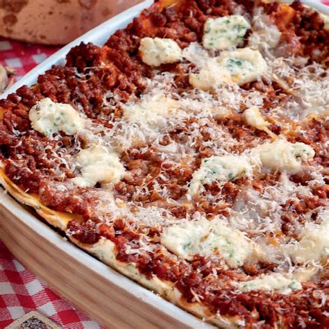 Ricetta Lasagne al ragù e ricotta La Cucina Italiana