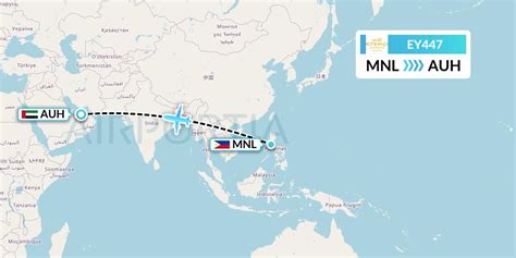 Ey Flight Status Etihad Airways Manila To Abu Dhabi Etd