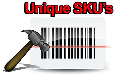 How To Create Unique Skus For Amazon Ebay Items Youtube