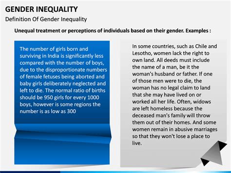 Gender Inequality PowerPoint and Google Slides Template - PPT Slides