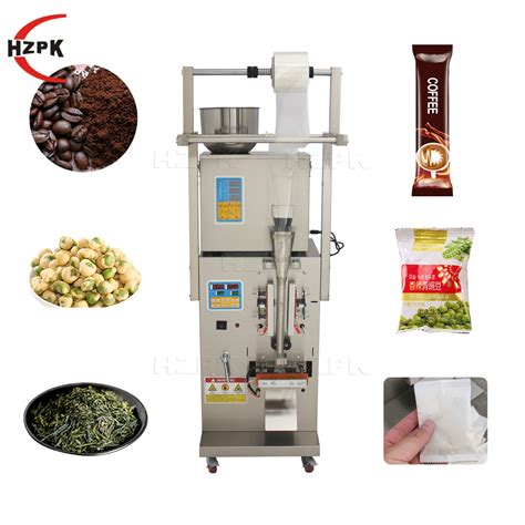 Hzpk Sugar Bag Food Particle Sachet Multi Function Packaging Machine China Spice Powder