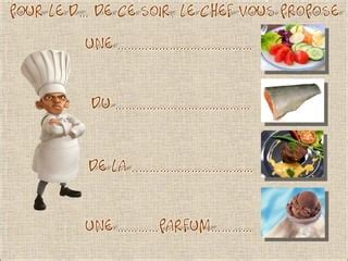 Vocabulaire Des Aliments Avec Ratatouille Ppt