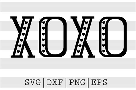 Xoxo Svg Graphic By Spoonyprint · Creative Fabrica