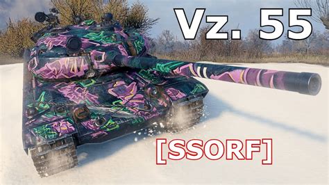 World Of Tanks Vz 55 8 Kills 10 500 Damage YouTube