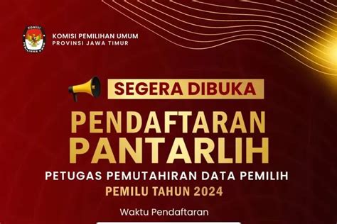 Kapan Penutupan Pendaftaran Pantarlih Pemilu 2024 Cek Jadwal Terbaru