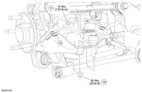 Ford Taurus Service Manual Rear Suspension Suspension Chassis