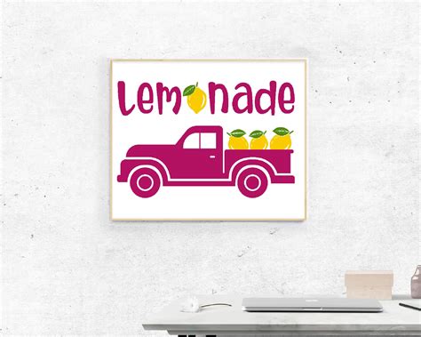 Lemon Svg Bundle Lemonade Stand Svg Lemon Lemonade Svg Lime Citrus