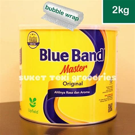 Mentega Margarine Blue Band Master 2kg Original Serbaguna Kaleng