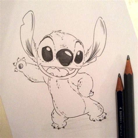 Stitch Sketch By Hummingbird Deviantart On Deviantart Lilo