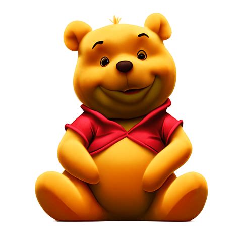 Winnie The Pooh Digital Clip Art Creative Fabrica