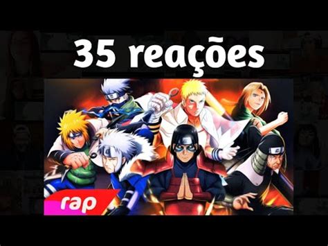 Mult React Rap Dos Hokages Naruto A Vontade Do Fogo Nerd Hits